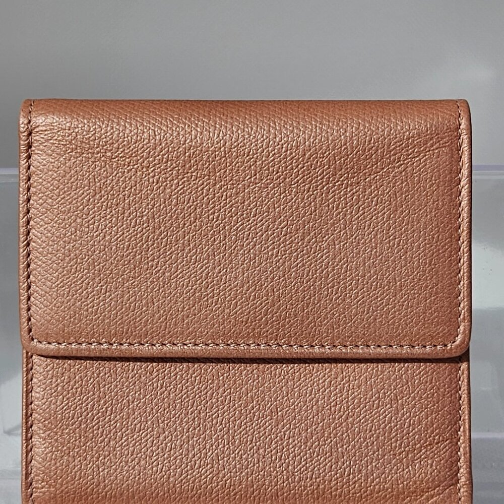 Chanel Short Leather Tri-Fold Wallet Authentic - Picture 3 of 13